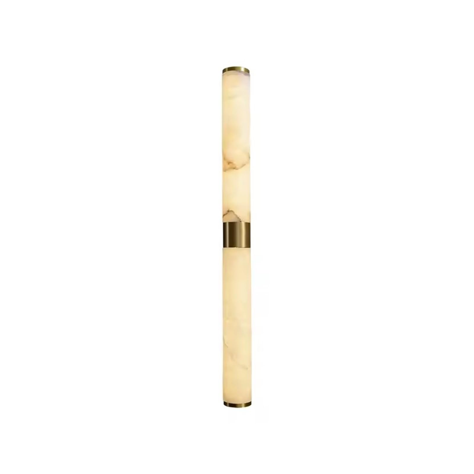 ZTCHSENZT Natural Marble Wall Lamp with Simple Copper Lamp Body Suitable for Bedroom Living Room Staircase Corridor Decorative Lighting,Warm light