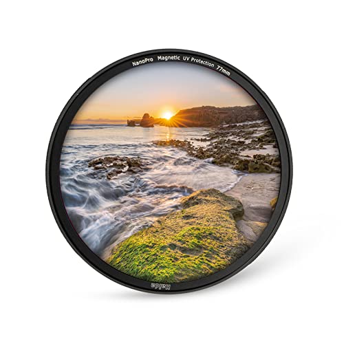 Filtro ultravioleta magnético Haida NanoPro contra polvo y golpes en objetivos de 82mm 2