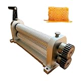 Manuelle Bienenwachs-Kamm-Foundation-Rollmühle, tragbare Wabenpresse aus Aluminiumlegierung für Imkerei und Blechproduktion
