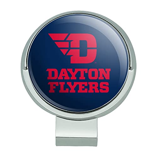 University of Dayton Secondary Golf Hat Clip with Magnetic Ball Marker