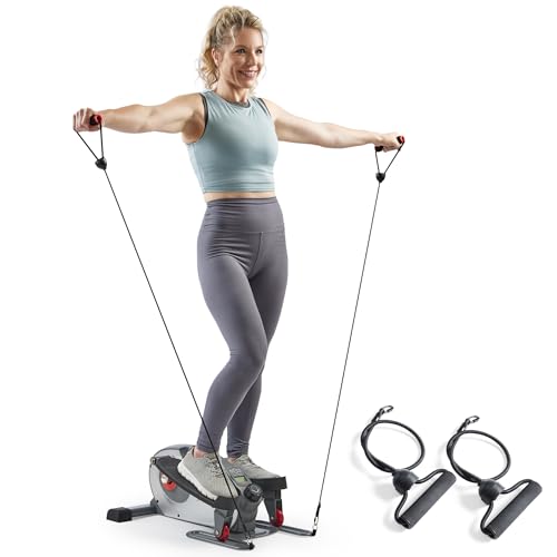 Image of Sunny Health & Fitness Sitting or Standing Under Desk Elliptical Exerciser