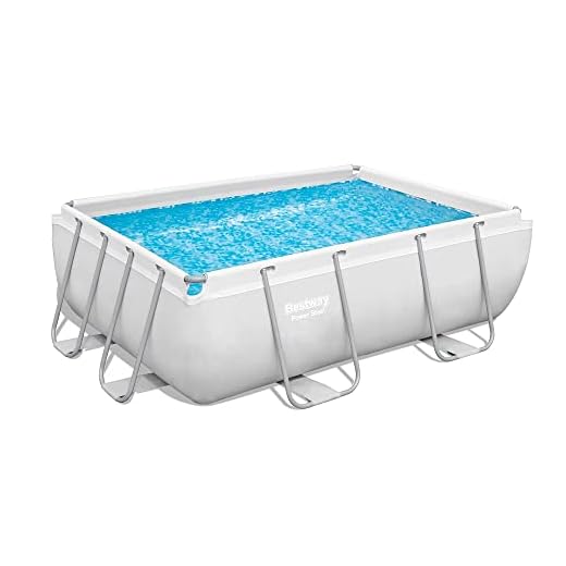 Bestway 56629 - Piscina Desmontable Tubular Power Steel 282X196X84 Cm Depuradora De Cartucho De 1.249 Litros/Hora