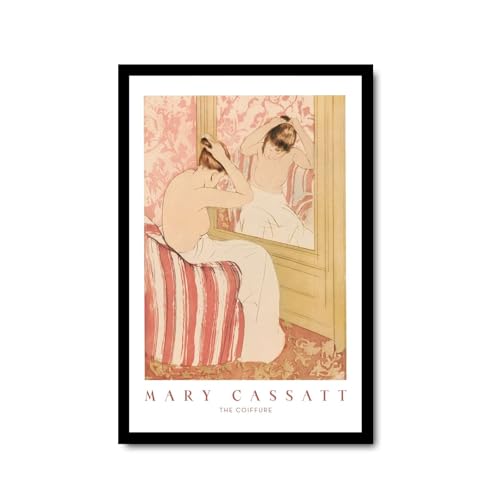 MEIXI MOBILE Canvas Painting Wall PicturesMary Cassatt Hairstyle Mural Kitchen