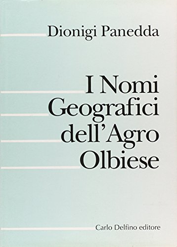 I nomi geografici dell'agro olbiese