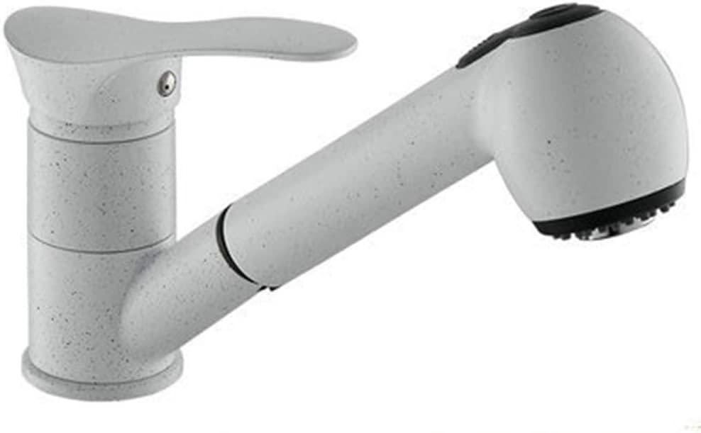 Mitigeur cuisine douchette extensible pulvérisateur et jet pivotant 360°
