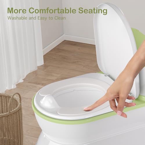 image for CheerTry 2-in-1 Toddler Potty Training Toilet - Larger Potty Chair & D
