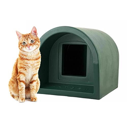 Katden Mr Snugs Plastic Outdoor Waterproof Plastic Cat...