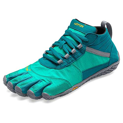 Vibram Damen 19W7403 V-Trek Teal/Grey 41 Sneaker, Blue, EU