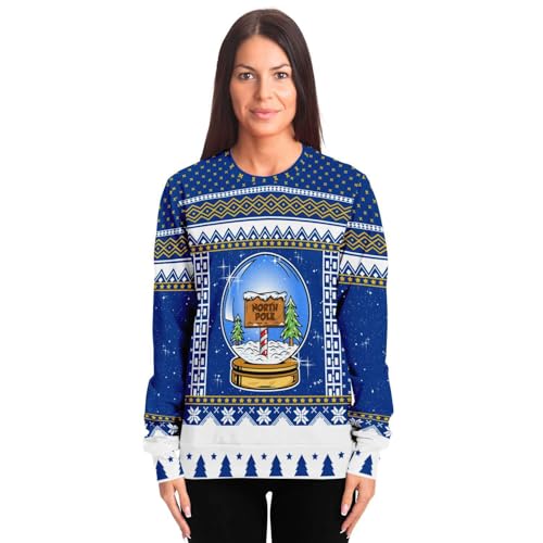 North Pole Snow Globe Sweatshirt, alternative view 3