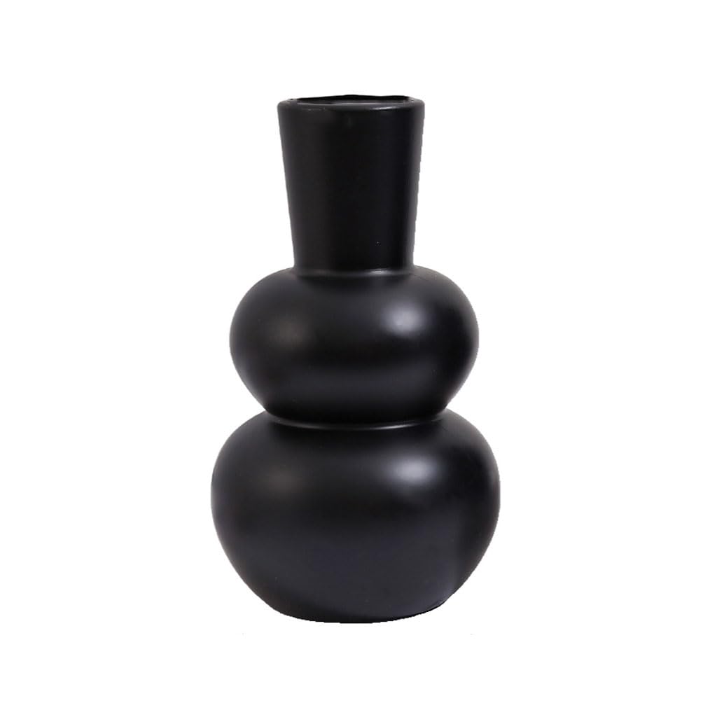 Vase plastique forme gourde anti casse pour décoration florale de salon