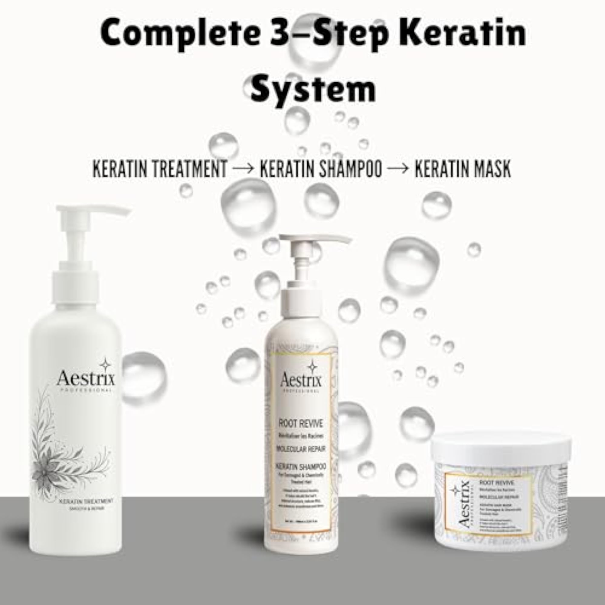 Professional Keratin Treatment, Smooth & Repair