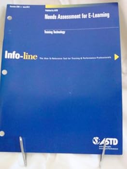Paperback Needs Assessment for E-Learning Book