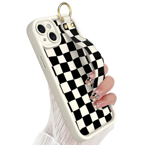 Coque iPhone 15 Plus avec support et sangle anti-chute pour préserver votre écran au quotidien