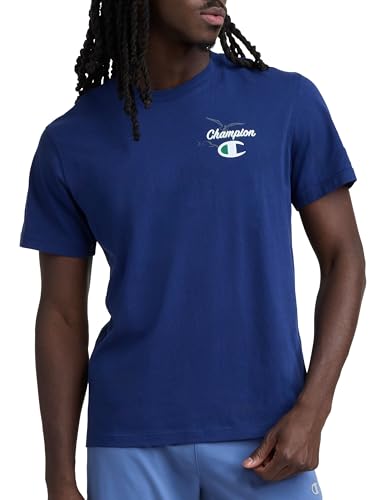 Image of Champion Men's Classic Graphic Short Sleeve T-Shirt, Standard Fit, Champion Club Graphics