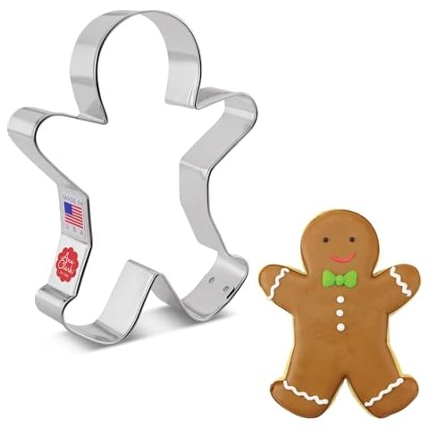 Ann Clark Cookie Cutters Happy Gingerbread Man Cutter Cover