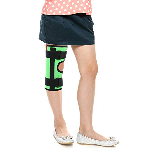 Ortonyx Kids Knee Immobilizer - Breathable And Lightweight - Straight Leg Support - Knee Splint - Height 10 " / Acjb2117Gn-1 #TOP2
