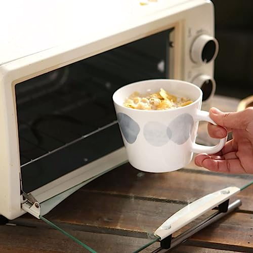 Conjunto de canecas de cerâmica com tampa e colher Copo de chá para escritório Caneca de café para m