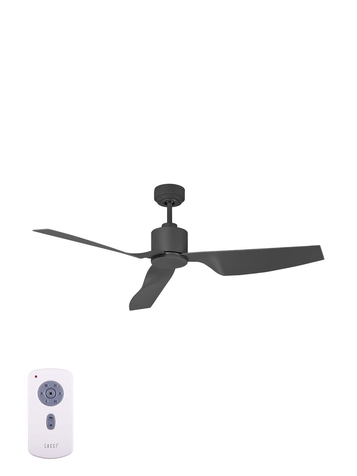 Ventilateur de plafond 50" Lucci Air moteur DC silencieux basse consommation