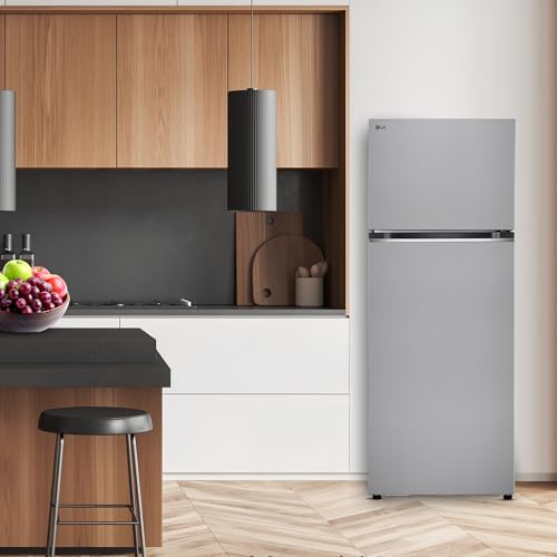 Image of LG 466 L, 1 Star, Convertible, Door Cooling+, Smart Inverter Compressor, AI ThinQ Wi-Fi, Frost Free Double Door Refrigerator (GL-T492NPZR.DUM, Shiny Steel, Express Freeze & Multi Air Flow)