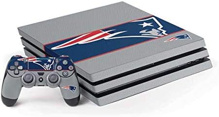 Skinit - Skin para juegos para consola y mando de PS4 Pro, con licencia oficial de la NFL New England Patriots Zone Block