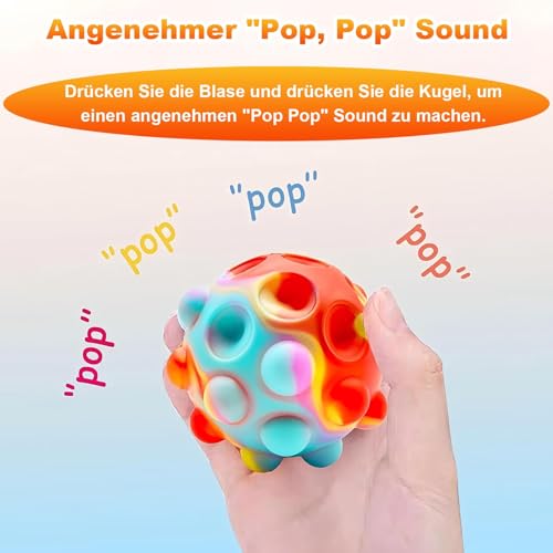 Gytera 12 Stück Stressballs, Anti Stress Spielzeug Bälle für Kinder und Erwachsene, Fidget Toys für Stressbälle, Stressball Squeeze Ball Set, Anti Stress Bälle für Zuhause, Büro, Schule