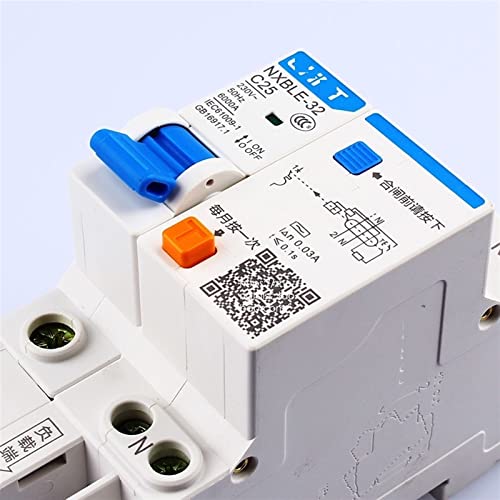 Interrupteur de circuit NXBLE-32 Disjoncteur différentiel robuste 16A C16 - 3