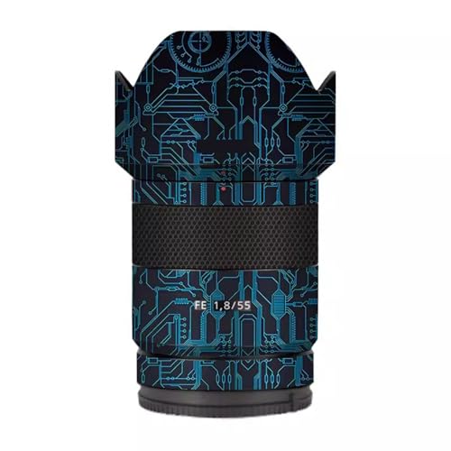 Film protection Sony FE 55mm F1.8 ZA anti-rayures bleu