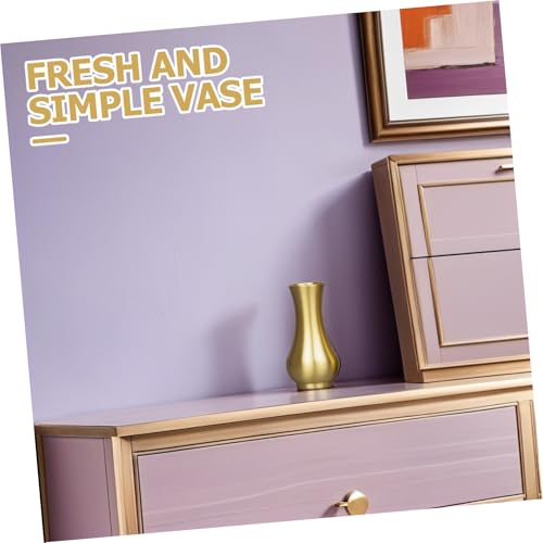 Jarrón de mesa ULTECHNOVO anticaídas con base pesada metálica para decoración segura 6