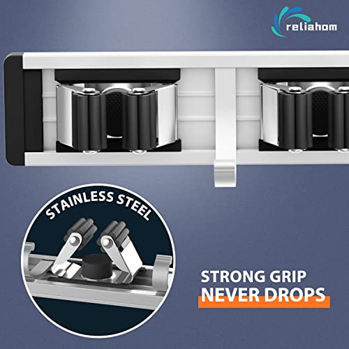 Reliahom WALL MOUNT Metal Organization Garage Storage System Garden Kitchen Tool Organizer thumb #2