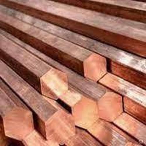 Kupfer Sechskant Stange 17mm 2.0090 SW 6-kant 0.75 Meter