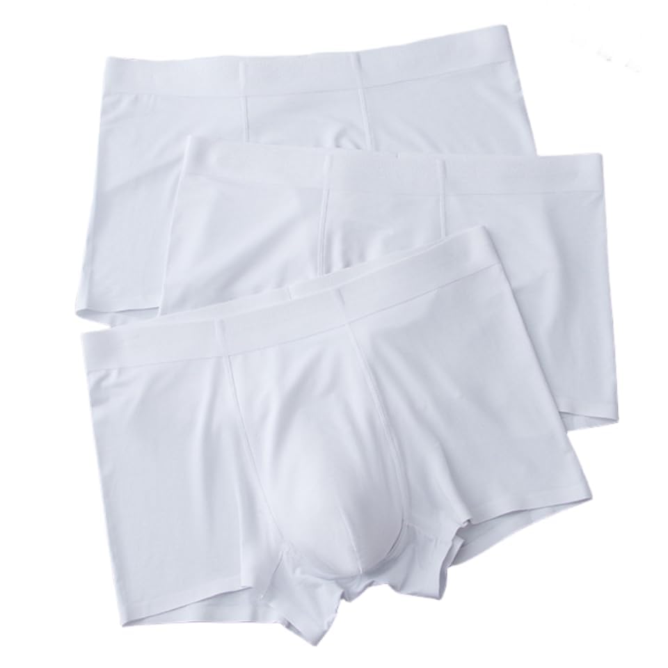 Image of SSoShHub Ultra-Soft Lycra Material Trunks for Men| Ice-Silk Seamless Men Short | Underwear | Breathable Antibacterial Boxers