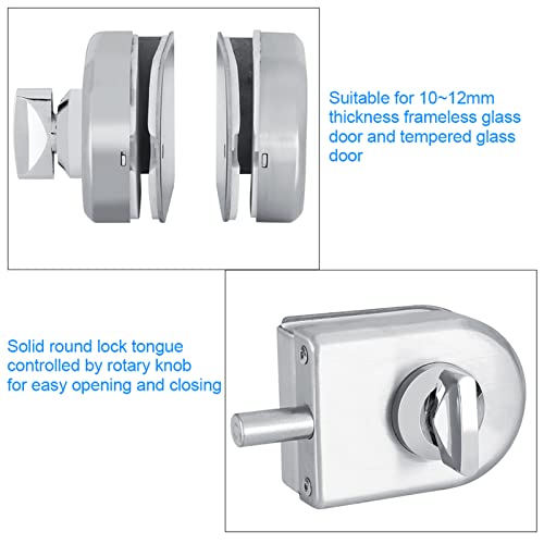 Double Glass Door Lock, Glass Door Lock - Image 2