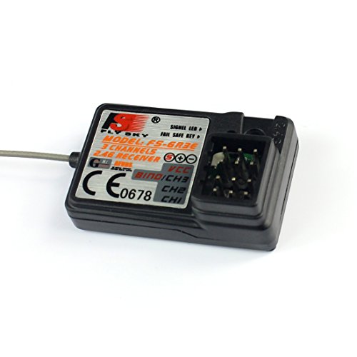 Flysky 3ch 2.4g Gr3e Fs-gr3c Gt3b Gt2 Receiver for Rc Car Rc Boat Flysky Receiver by Flysky TOY