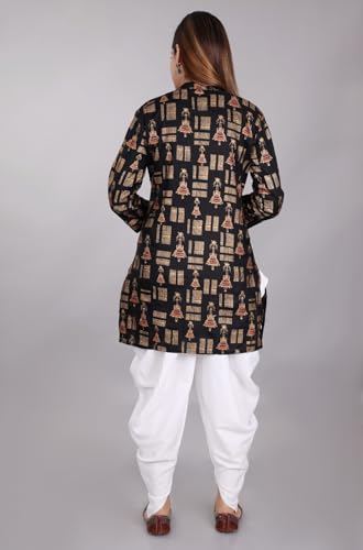Image of Women Rayon Straight Golden Foil Printed Kurta with Palazzo || Kurti with Palazzo Set for Casual Party & Festival Wear in Round Neck with 3 /4 Sleeve for Girls