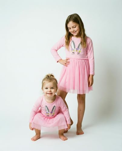 Image of Girls Long Sleeve Tulle Tutu Dresses for Kid and Toddler