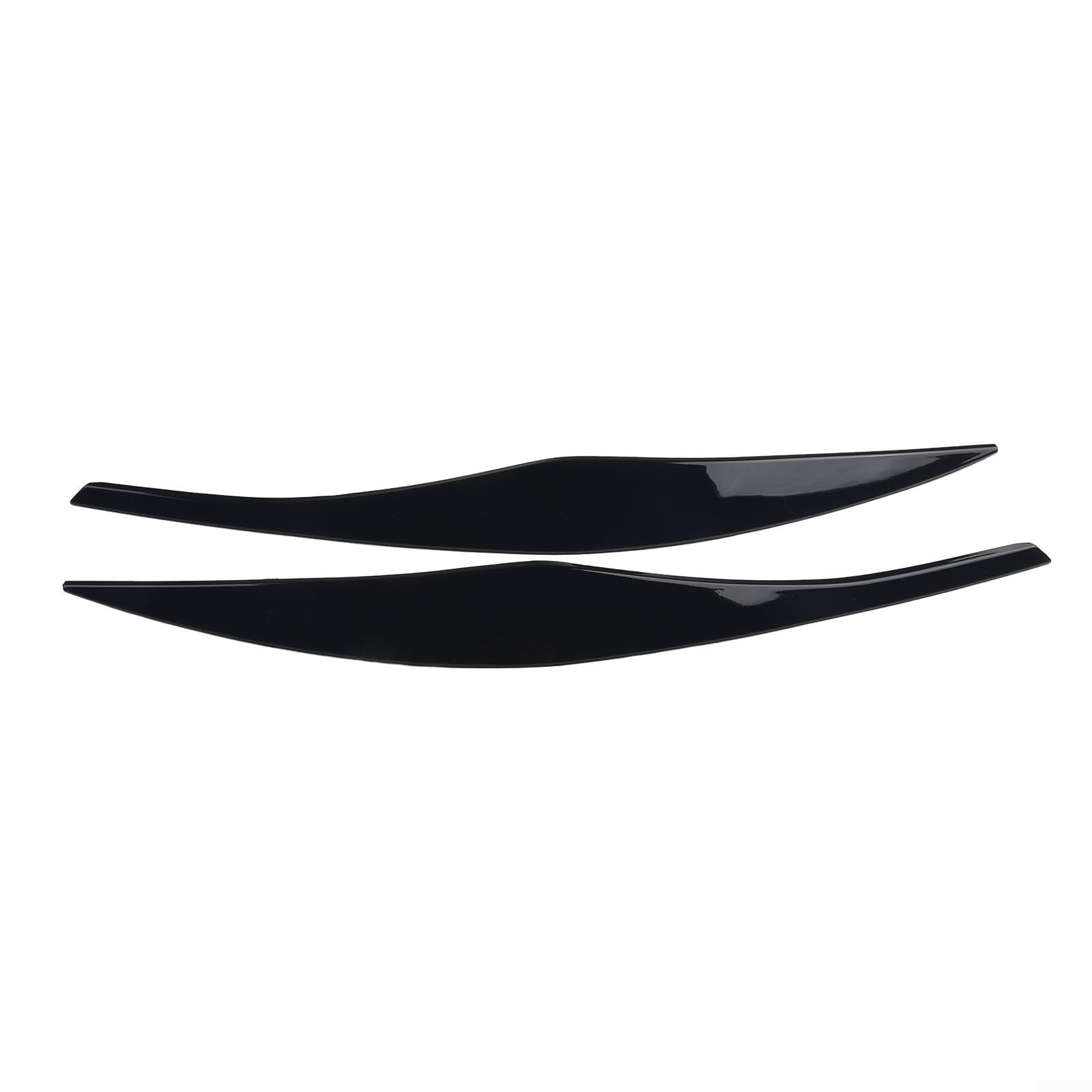 Párpados de cejas para BMW Serie 3 E90/E91 (2005 2011), instalación directa con cinta (negro)