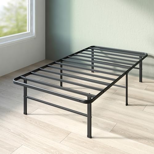 Consejos para Comprar Bases Individuales Economicas los mejores 5. 43 Zinus Rumi | Base de Cama Individual de Acero de Fácil Armado Que Soporta Cualquier Tipo de Colchón | Montaje de 20 Minutos | Garantía de 5 años