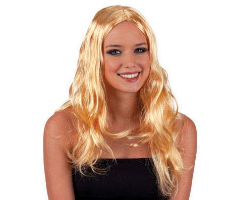 Perruque cheveux longs sexy blond