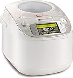 Moulinex Maxichef Advance MK8121 - Robot de cocina, 45 programas de cocción, programable hasta 24 horas, bol con capacidad hasta 4 personas, función diferido programable, Plata Premium