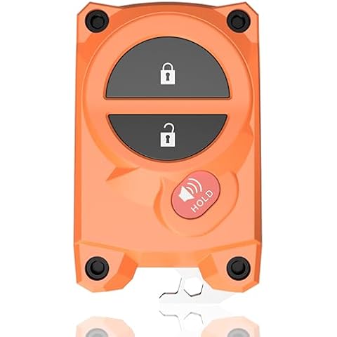 Fits Toyota Key Fob Cover for Tundra 2007-2017 and Tacoma 2005-2015 - Key Fob Replacement Shell with Built-in Bottle Opener - Fits Toyota Tacoma Key fob Shell & Tundra Key Fobs - Custom Colors Cover