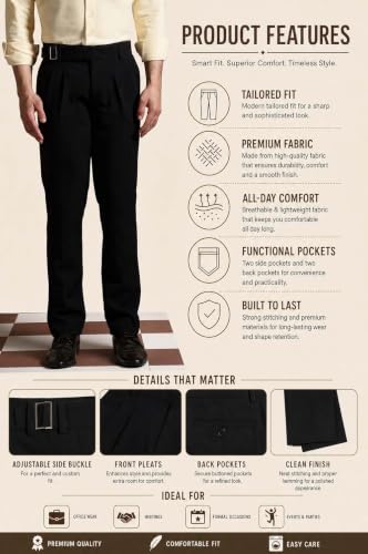 Image of Trouser for Men | Casual Pants | Gurkha Trouser (PREMIUM-TR-05-10)