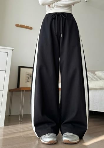 Image of dockstreet Track Pant for Women || Baggy Fit || Track Pants || Full Elastic Jogger Track Pant ||