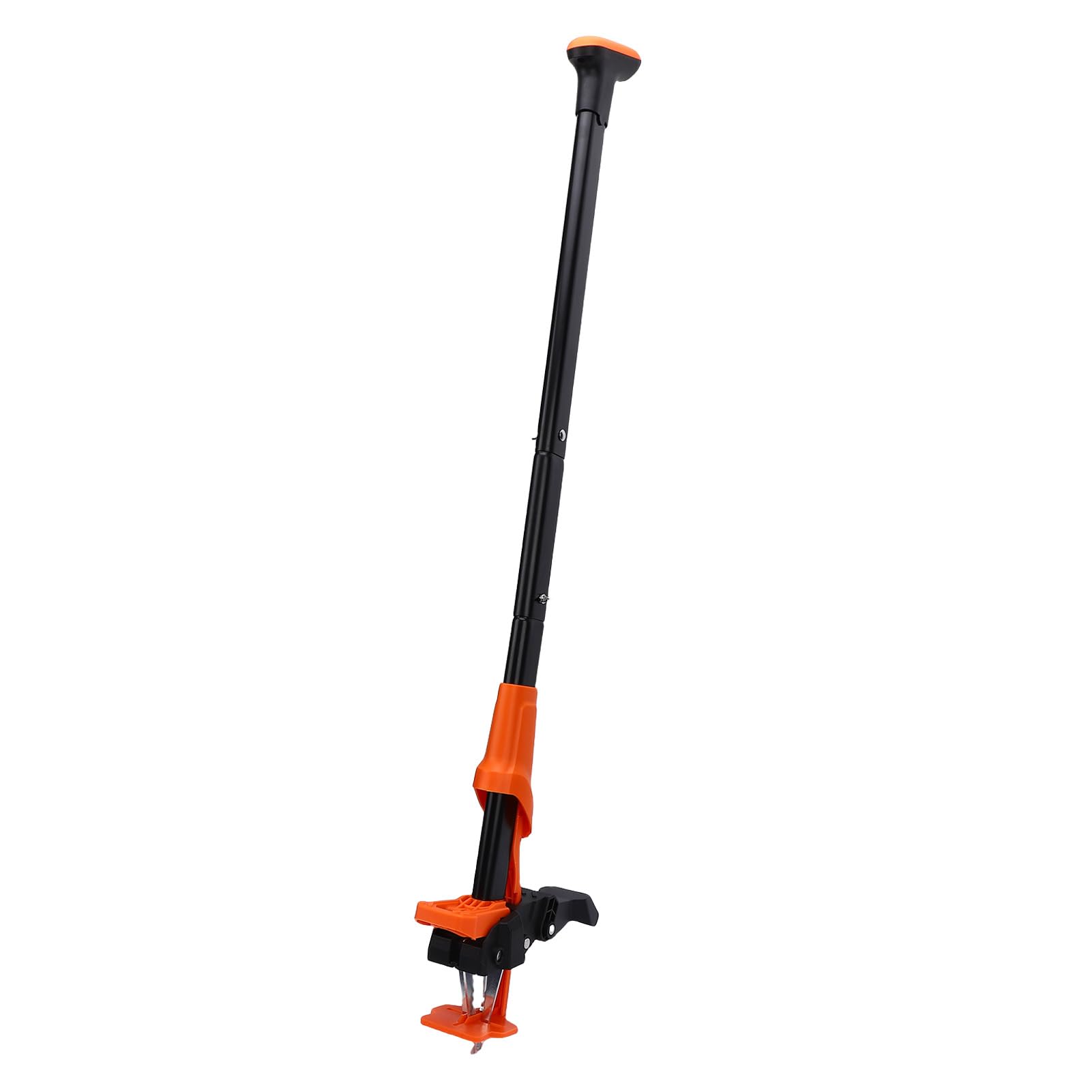 Herramienta Manual para Desmalezar, Extractor Manual de Raíces con 4 Garras Dentadas de Acero MN y Pedal, Ideal para Jardinería y Desmalezado