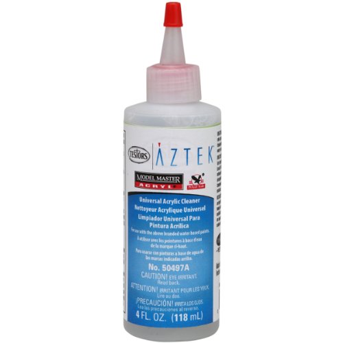 Aztek 50497AAcrylic Airbrush Cleaner, 4-Ounce