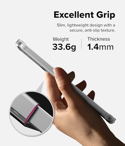 Image of Ringke Fusion for Samsung Galaxy A57 [Compatible with MagSafe] [Scratch Resistant] Slim Transparent Protective Cover with Shockproof Case Back Cover - Magnetic Clear