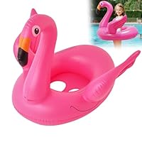 Rosa Flamingo Aufblasbare Schwimmring Für Babys 6-36 Monate Flamingo Sitzring Mit Baby-Sitz, Kinder Schwimmhilfe Für Pool, Strand & Meer Sicherer Tier Schwimmring Für Kleinkinder