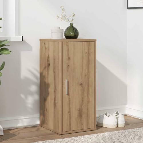 Nqyjm Mueble Zapatero Madera de ingeniería Roble Artisan 32x35x70 cm Mueble Zapateros,Zapatero lndependiente para Entrada