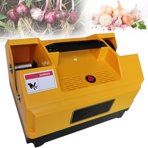 Cortador eléctrico doble de tallo y raíz de ajo