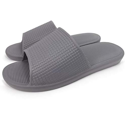 ofoot Stylish and Cozy Women's Comfort Indoor and Outdoor Casual Slide Sandals Non-Slip Shower Slippers - Unisex Soft Flip Flops