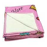 golioklsy Flannel BlanketBlanket 50×60 inch (Pink)